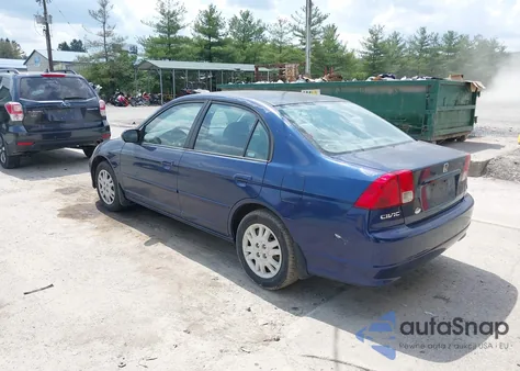 2004 Honda Civic Lx z USA, uszkodzony, nr VIN 2HGES16614H530479